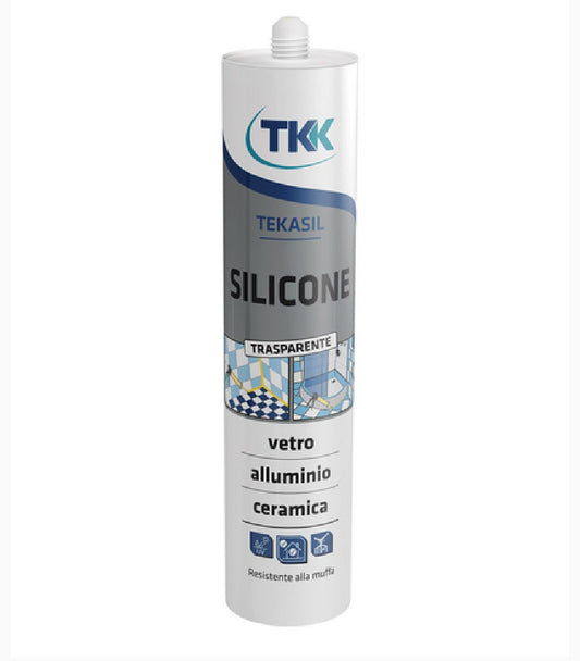 Silicone Acetico 280 Ml Bianco Tekasil