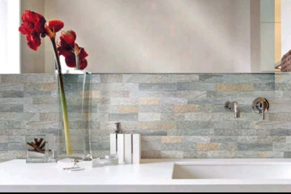 Piastrella Trentina Muretto Grigio 21,6×43,5 cm Savoia Italia