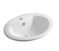 Lavabo Soprapiano Bianco CM 56x46 Linpha