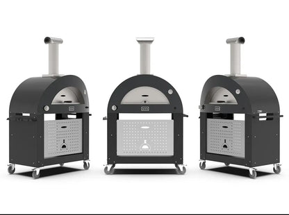 Forno + Base 3 Pizze Gas Ardesia Grey Alfa