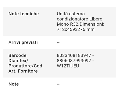 Condizionatore Lg 12000 Btu Libero Mono