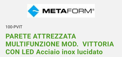 Parete Attrezzata Multifunzione Modello VITTORIA LED