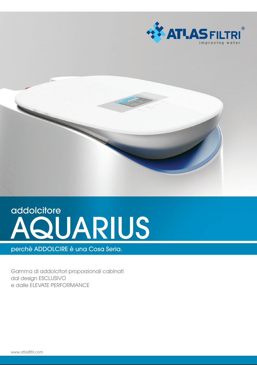 Addolcitore Aquarius 2 Resina 25 Lt Atlas