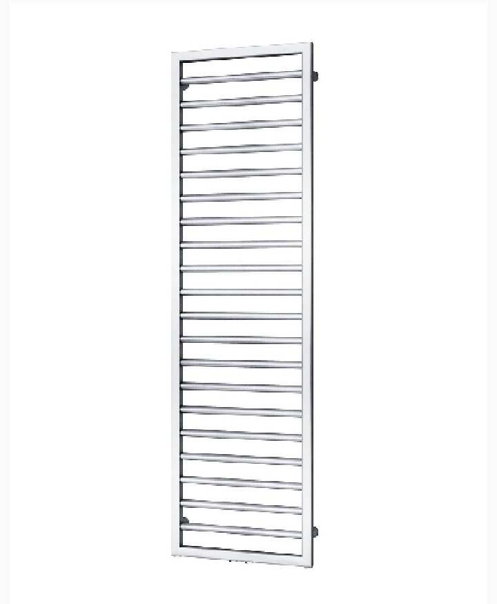 Termoarredo Zehnder Subway H.1261 Cm.45 Bianco