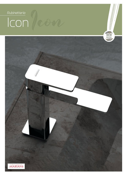 Icon Monocomando Doccia con Deviatore Cromo Mariani