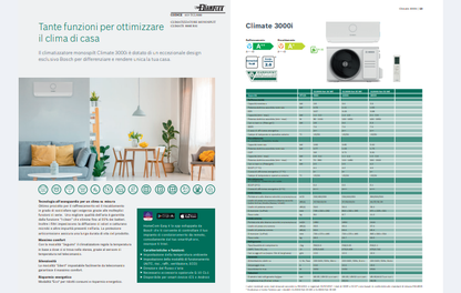 Condizionatore Mod.Climate R32 12000 Btu Bosch