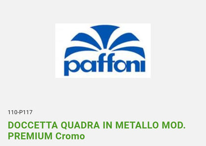 Doccia Quadra Metallo Premium Paffoni