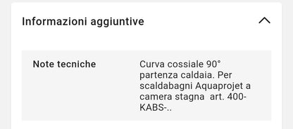 Curva Coassiale 90 D.60-100 Baxi