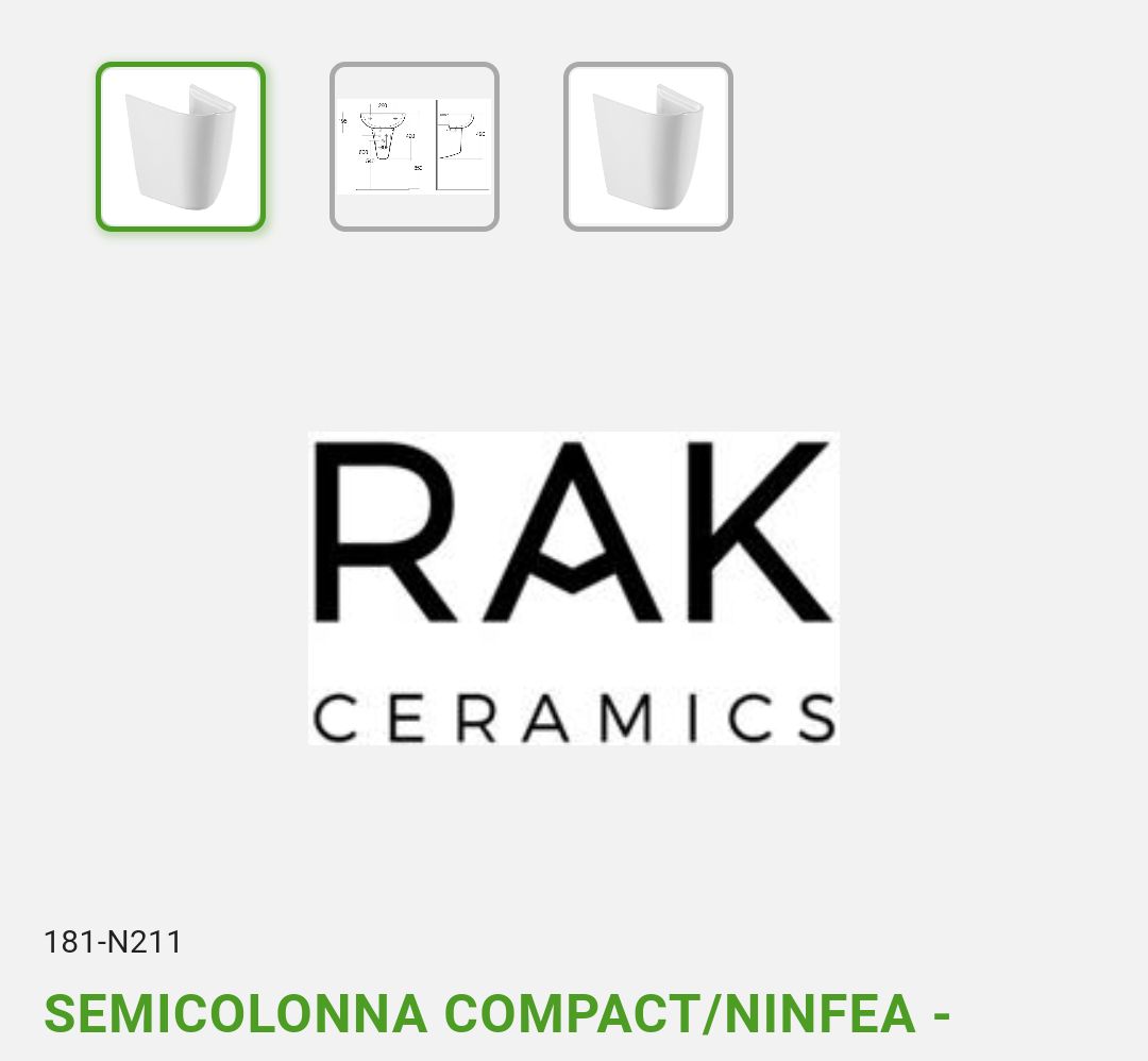 Semicolonna Compact/Ninfea Rak