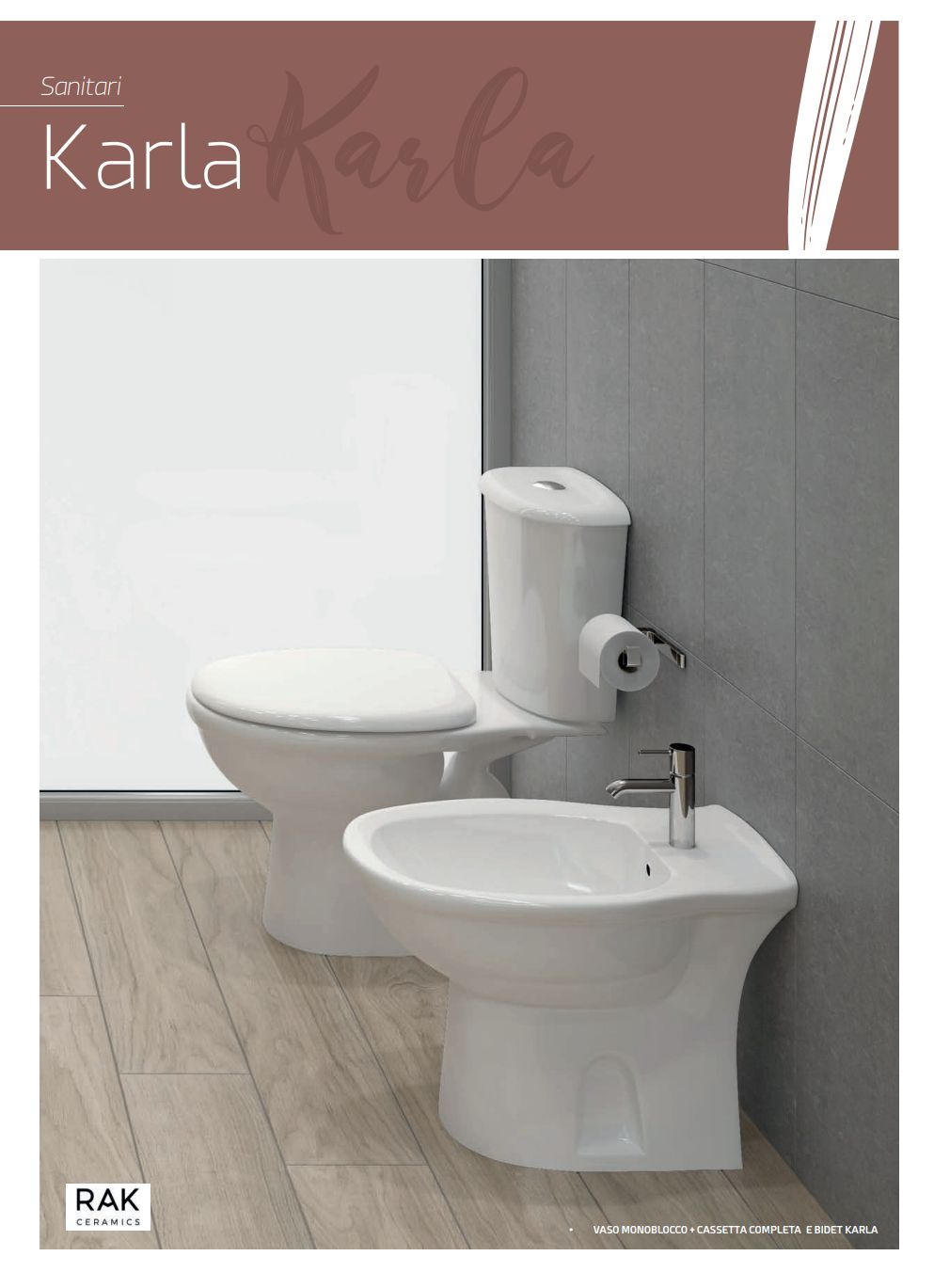 Bidet Karla Rak Ceramics