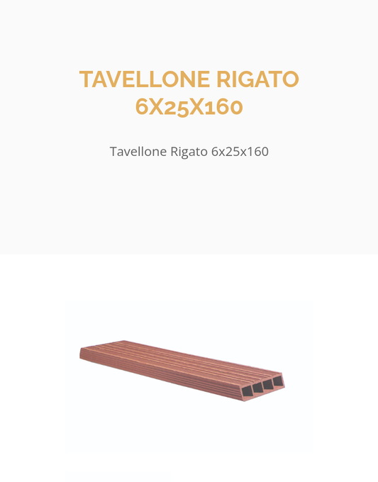 Tavellone 160x25x6