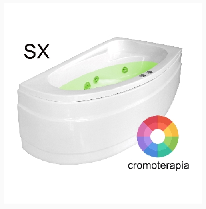 Vasca Idro Angolare Mod. Zaira Sx