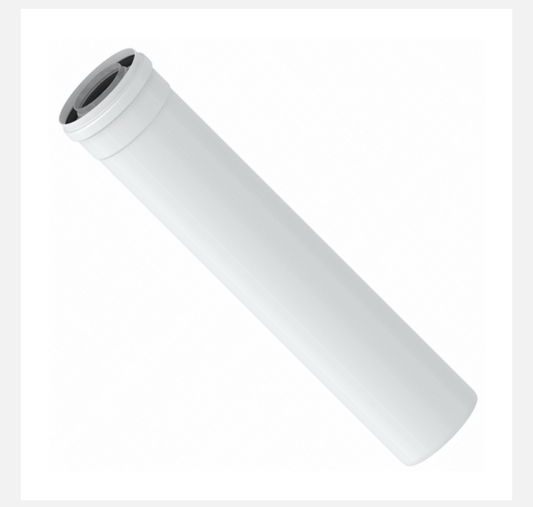 Prolunga DN 60/100 (coassiale) Lunghezza 1000 mm