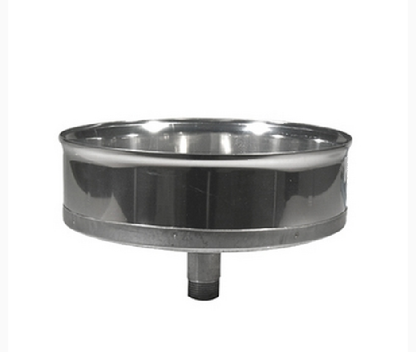 Tappo Chiusura Acciaio con spurgo Diam. 180