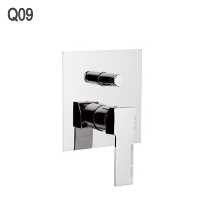 Qubika Miscelatore Doccia Con Deviatore Cromo Remer