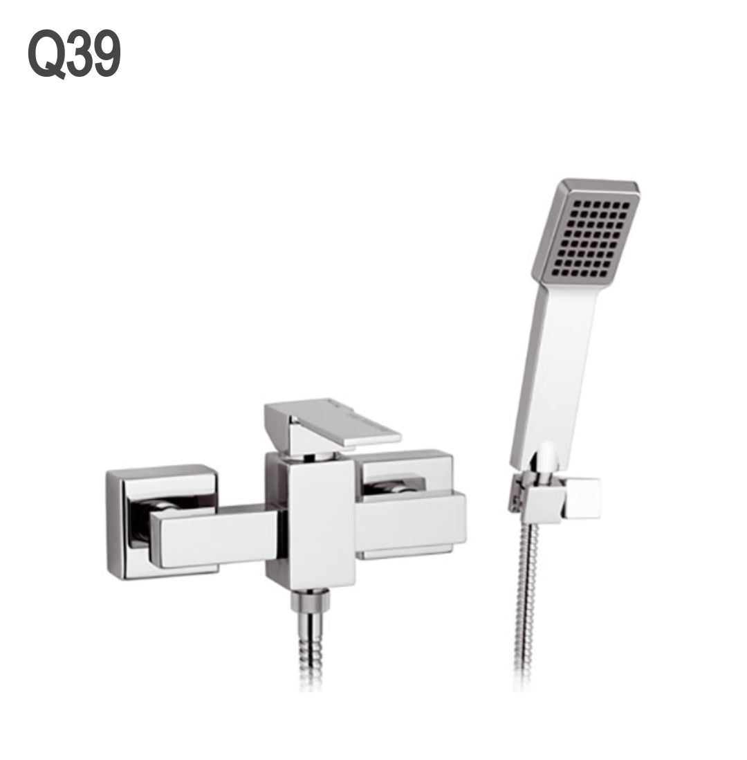 Qubika Miscelatore Esterno Doccia Cromo Remer