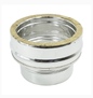 Riduzione Inox Mono-Doppia Parete 100Mx100F/150M