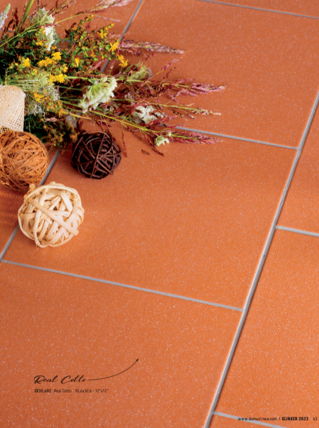 Klinker Real Cotto 15x30,6 Domus Linea