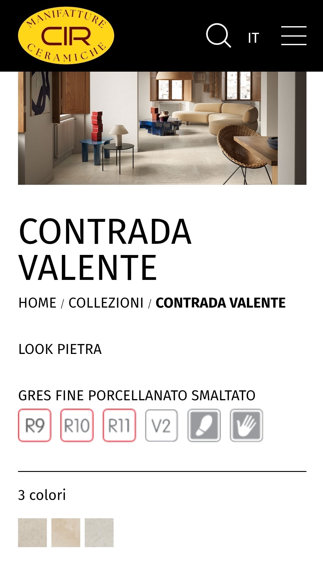 Trani Modulare R11 Contrada Valente Cir Ceramiche
