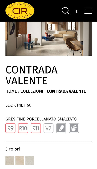 Trani Modulare R11 Contrada Valente Cir Ceramiche