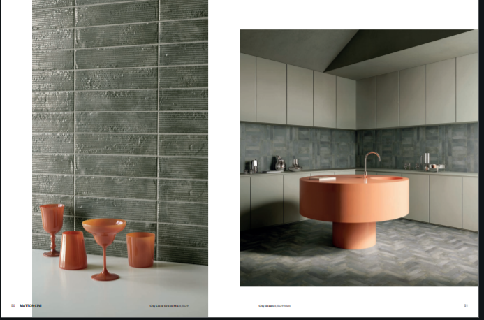 City Green Matt 6,5x29 Cir Ceramiche