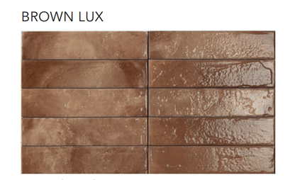 City Brown Lux 6,5x29 Cir Ceramiche