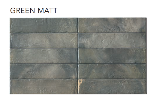 City Green Matt 6,5x29 Cir Ceramiche