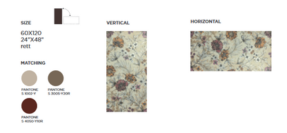 Showall Flora avorio 60x120 Serenissima