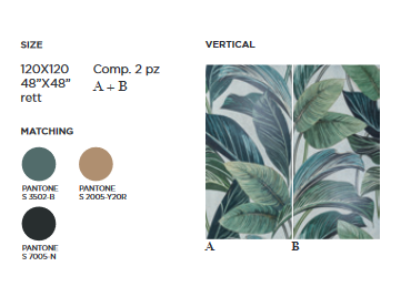 Showall White leaf 60x120 Serenissima