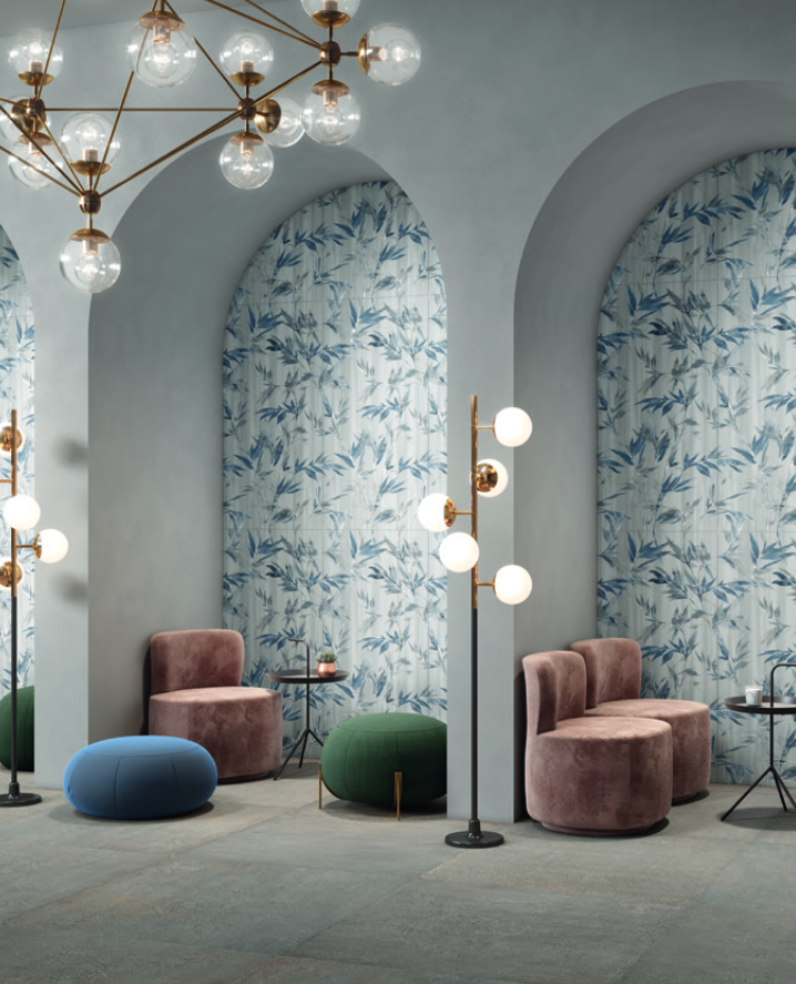 Showall Fabulous blue 60x120 Serenissima ceramiche