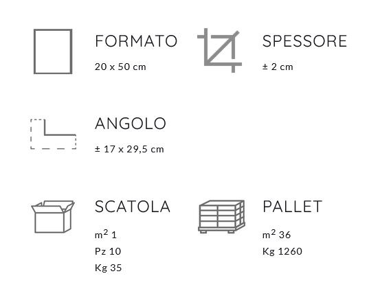 Binary Bianco 20x50 CGM manufatti