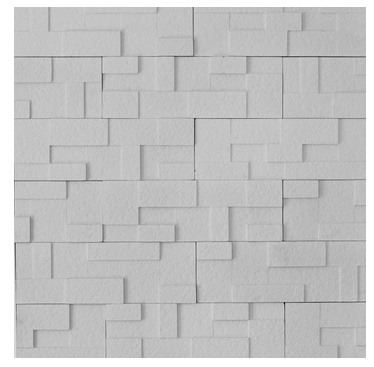 Damasco Bianco 17x50 CGM manufatti