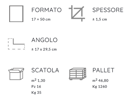 Damasco Bianco 17x50 CGM manufatti