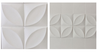 Petalo bianco 25x25 CGM manufatti