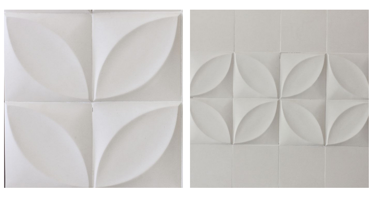 Petalo bianco 25x25 CGM manufatti