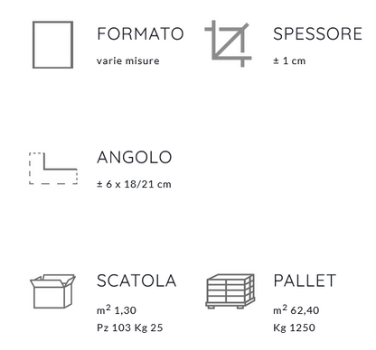 Mattoncino Sabbia CGM manufatti