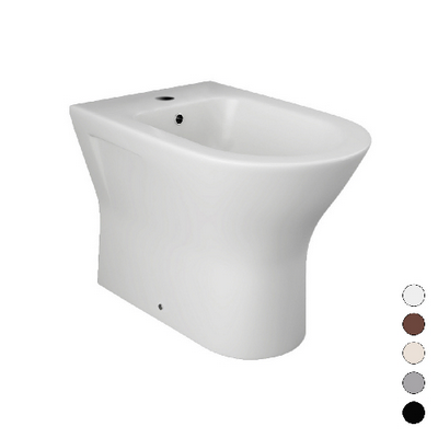 Feeling Bidet filo muro erogazione rubinetto bianco opaco matt  Rak