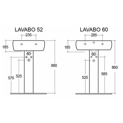 Colonna H 67 cm Metropolitan Rak