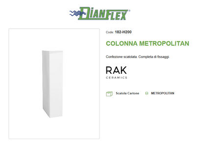 Colonna H 67 cm Metropolitan Rak