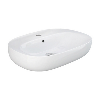 Lavabo ovale monoforo L. 50 cm Rak Illusion