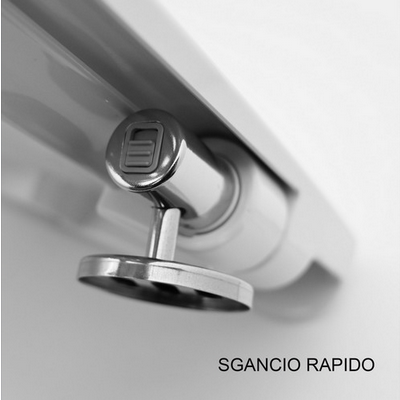 Sedile WC soft closing bianco Rak Origin