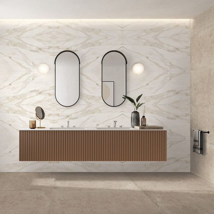 Sensi Signoria Calacatta michelangelo Lux 3D 120x120 ABK group