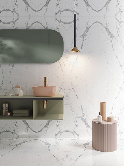 Sensi Signoria Statuario light Lux 3D 120x120 ABK group