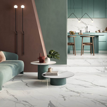 Sensi Signoria Statuario light Lux 3D 60x120 ABK group