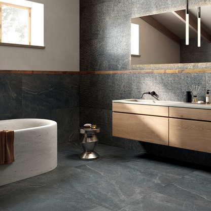 Poetry stone Smoke nat./rett. 60x60 ABK group