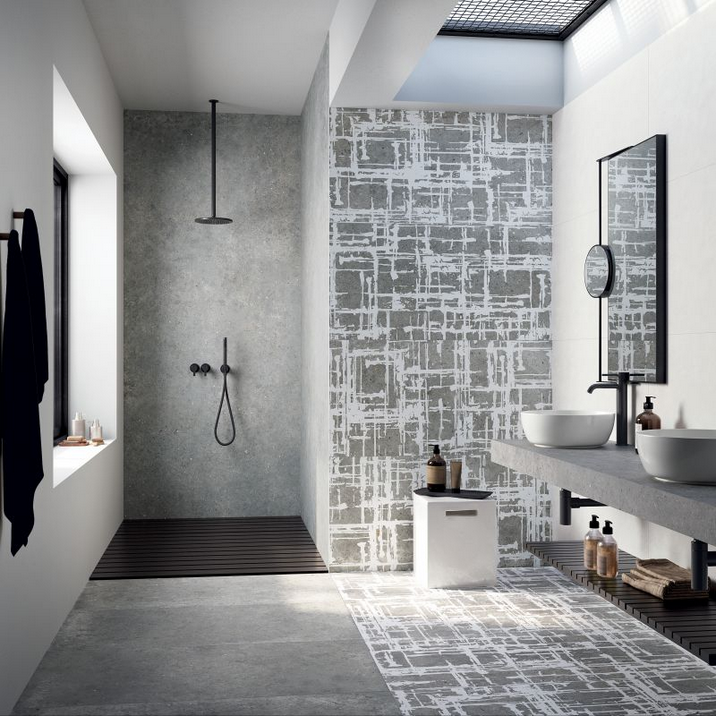 Poetry stone Pirenei grey nat./rett. 60x120 ABK group