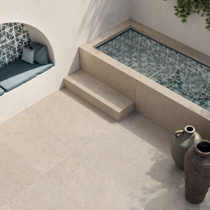 Poetry stone Trani beige nat./rett. 60x120 ABK group