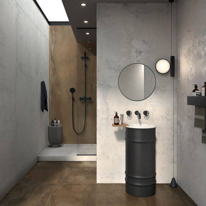 Metal interno 9 Rust nat./rett. 30x60 ABK group