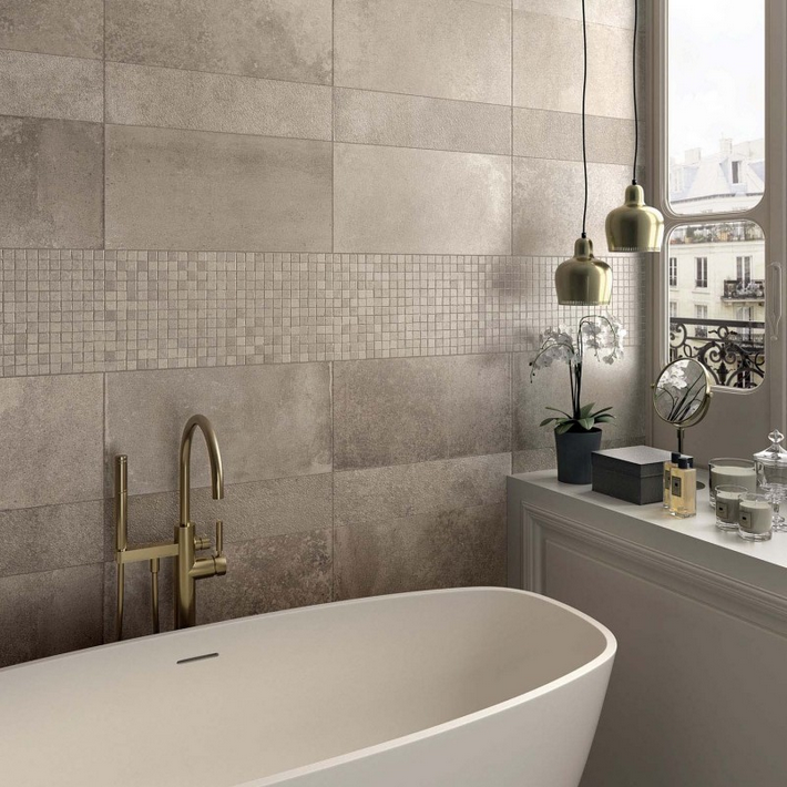 Unika Stone Ecru nat./rett. 60x60 ABK group