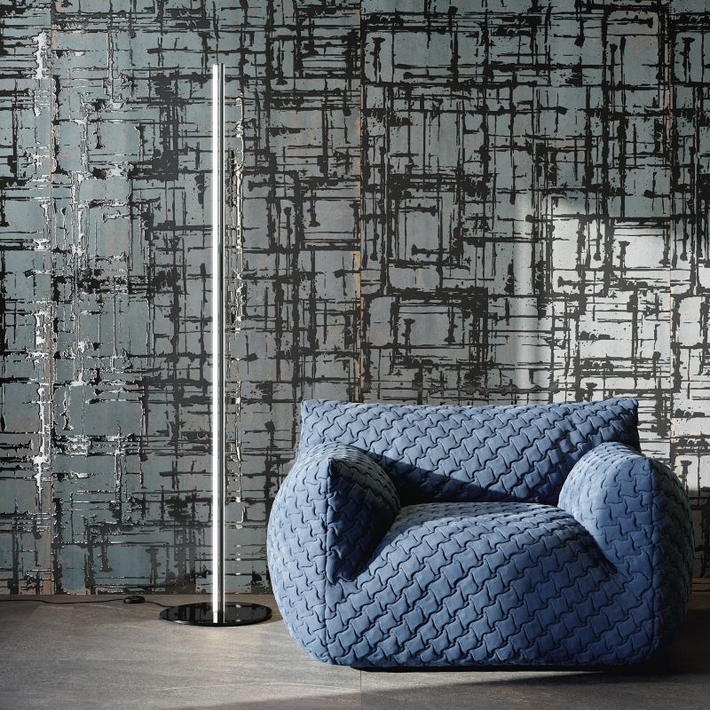 Poetry Decor Lines metal verdigris rett. 120x280 ABK group